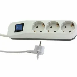 Discount 3 fach Tischsteckdose weiß Zubehör