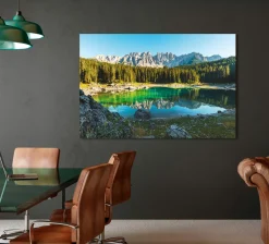 New Acrylglasbild BERGSEE Acrylbilder|Glasbilder