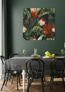 Online Acrylglasbild DSCHUNGELBLÜTEN Acrylbilder|Glasbilder