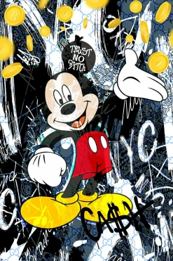 Discount Acrylglasbild Graffiti Acrylbilder