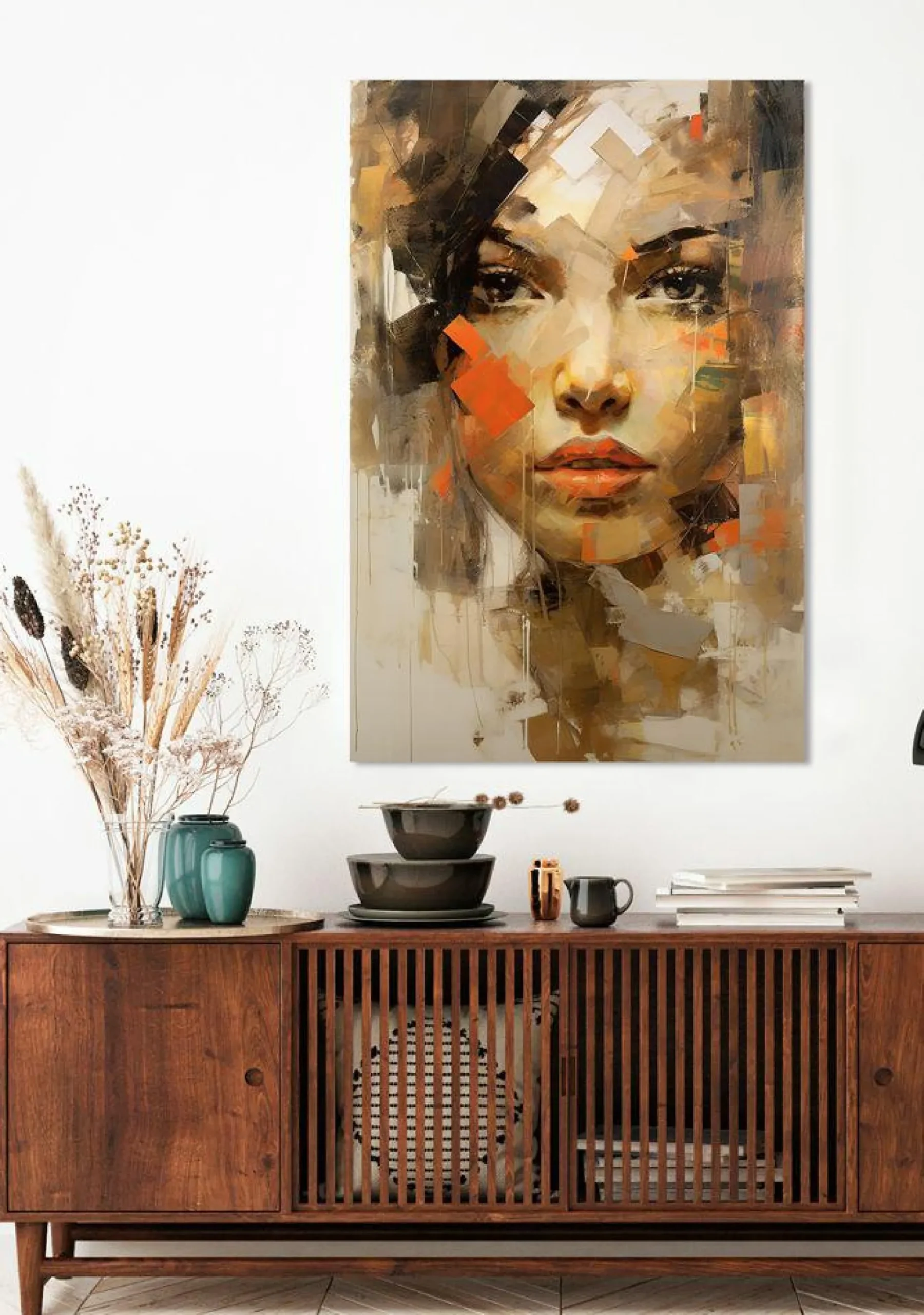 Outlet Acrylglasbild MYSTIC GIRL Acrylbilder