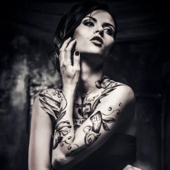 Sale Acrylglasbild Tattoo Acrylbilder