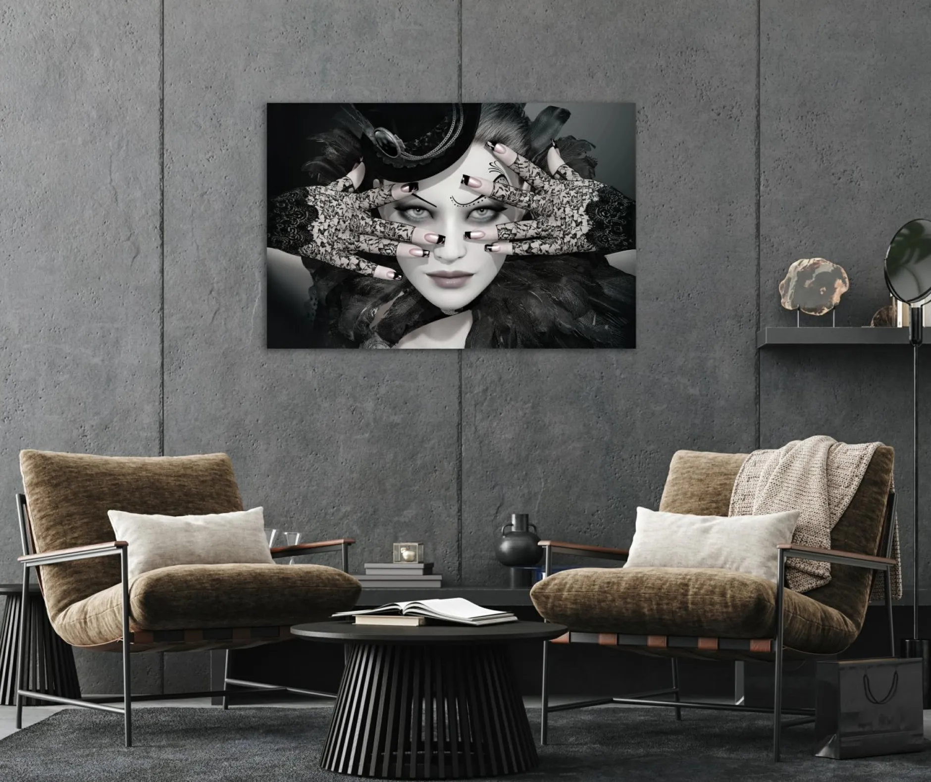 New Acrylglasbild Tattoo Acrylbilder