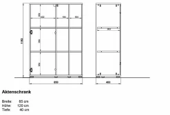Discount Aktenschrank LIONI Büroschränke|Büroschränke