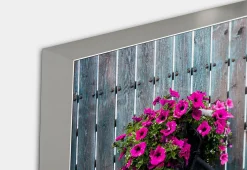 Akustikbild FAHRRAD BLUMENDEKO Akustikbilder