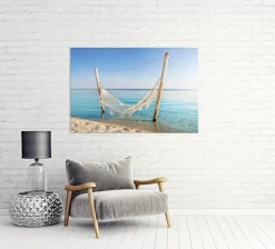 Best Akustikbild HÄNGEMATTE IM MEER Akustikbilder|Sonstiges