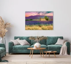 Hot Akustikbild LAVENDELFELD 9 Akustikbilder