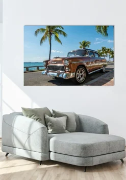 Sale Akustikbild OLDTIMER AUF KUBA Akustikbilder