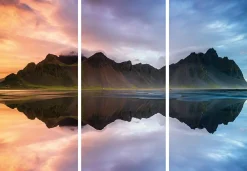 Online Akustikbild REGENBOGENBERGE Akustikbilder