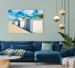 Sale Akustikbild STRANDHÄUSER Akustikbilder