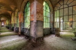 Sale Akustikbild VERLASSENER FLUR Akustikbilder