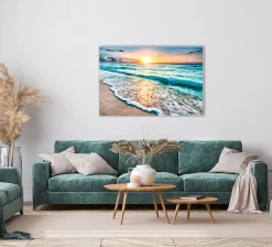 Clearance Akustikbild WELLEN AM STRAND Akustikbilder