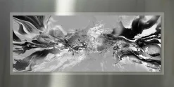 Outlet Aludibondbild ABSTRACTWAVES Metallbilder