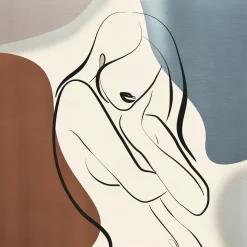 New Aludibondbild ART WOMAN VII Metallbilder