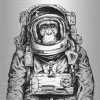 Sale Aludibondbild ASTRONAUT II Metallbilder