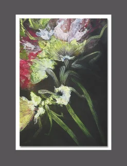 Clearance Aludibondbild BOUQUET III Metallbilder