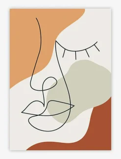 Sale Aludibondbild CARA LINEA I Metallbilder