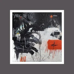 Clearance Aludibondbild CONVERSATION Metallbilder