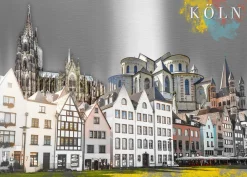 Clearance Aludibondbild KÖLN Metallbilder