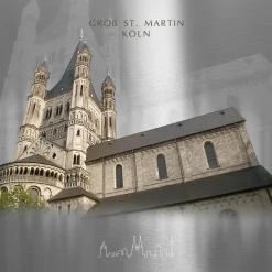 Online Aludibondbild KÖLN Metallbilder