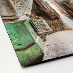 Clearance Aludibondbild MYSTIC CORRIDOR Metallbilder