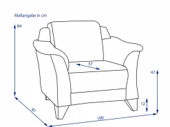 Sale Armlehnstuhl QUADRA Armlehnstühle