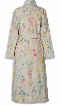 Hot Bademantel Velour LES FLEURS Bademäntel|Bademäntel