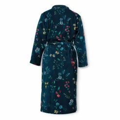Discount Bademantel Velour LES FLEURS Bademäntel|Bademäntel