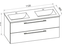 New Badezimmerset BUDASI Komplette Badezimmer