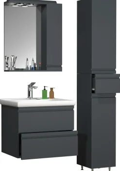 Clearance Badezimmerset SILORA Komplette Badezimmer