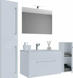 Discount Badezimmerset 5-tlg. BADINOS Komplette Badezimmer