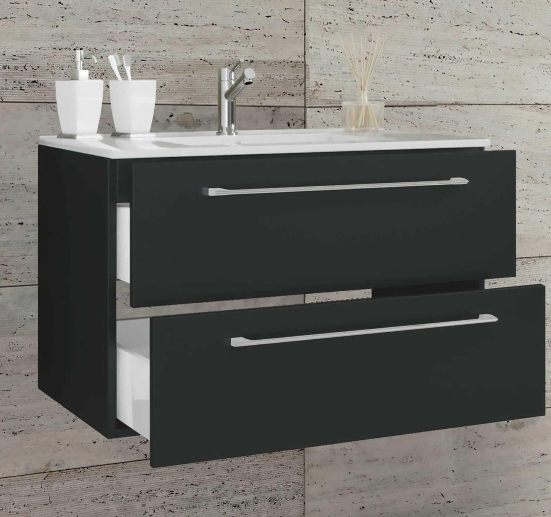 Badezimmerset 2-tlg. Badinos Komplette Badezimmer