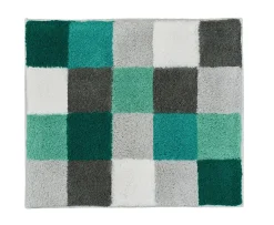 New Badteppich petrol Badematten