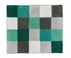 New Badteppich petrol Badematten