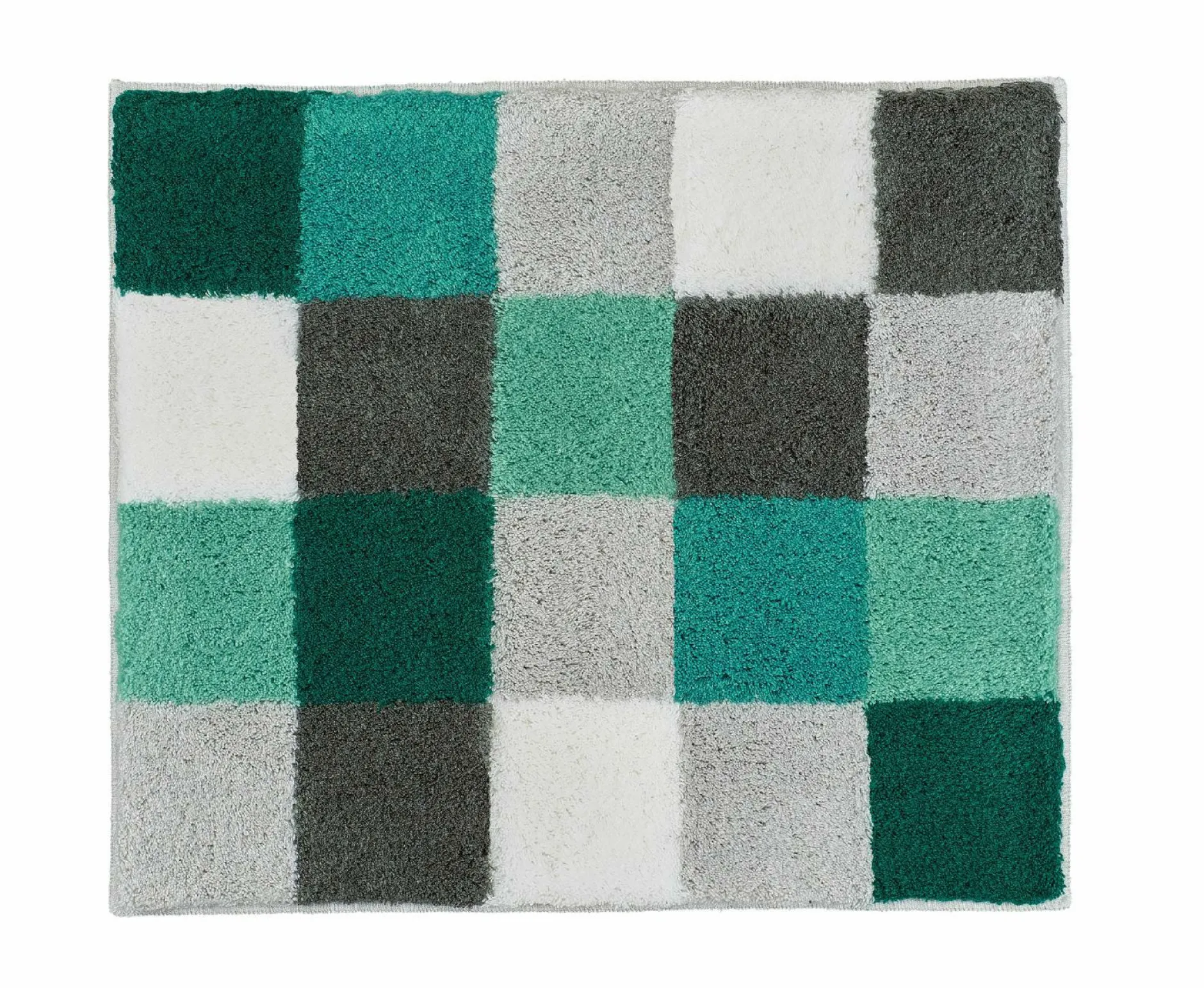 New Badteppich petrol Badematten