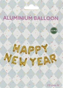 Ballon-Set HAPPY NEW YEAR Dekoration