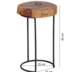 Outlet Beistelltisch AKOLA Beistelltische|Beistelltische
