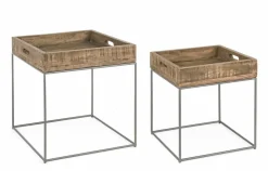 Sale Beistelltisch NARVIK 2er Set Beistelltische|Beistelltische