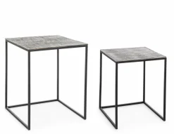 Clearance Beistelltisch TAHIR 2er Set Beistelltische|Beistelltische