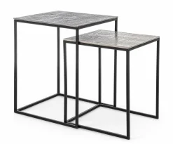 Clearance Beistelltisch TAHIR 2er Set Beistelltische|Beistelltische