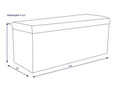 Sale Bettbank NAPOLI+ Truhen & Bänke
