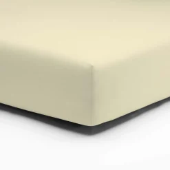 Discount Bettlaken Baumwolle ecru Spannbettlaken|Spannbetttücher