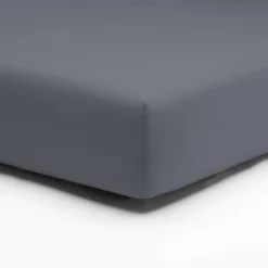 Clearance Bettlaken Baumwolle graphit Spannbettlaken|Spannbetttücher