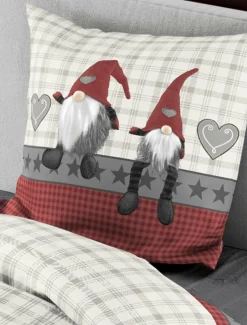 Outlet Bettwäsche Biber grau Bettwäsche|Bettwäsche