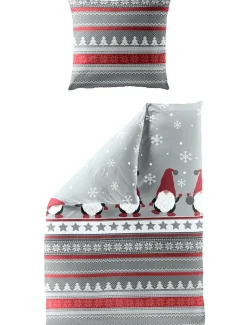 Bettwäsche Biber rot Bettwäsche|Bettwäsche