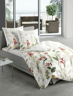 Hot Bettwäsche Mako-Satin rot Bettwäsche|Bettwäsche