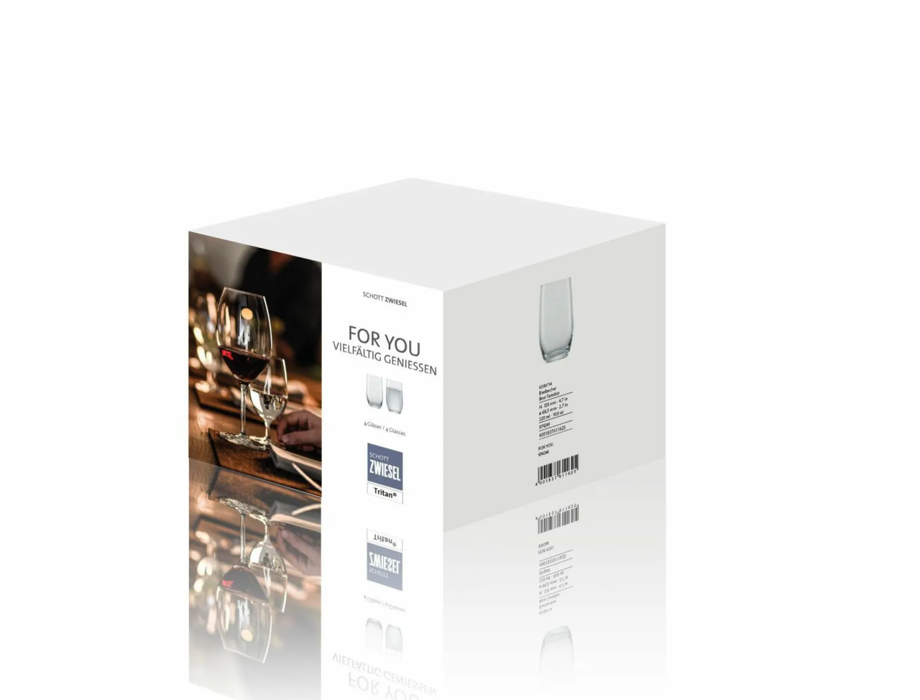 Discount Bierbecher-Set FOR YOU Gläser