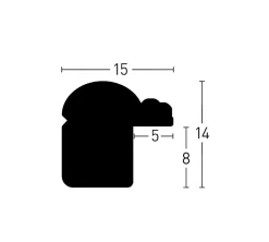 Online Bilderrahmen gold ASCOT Bilderrahmen