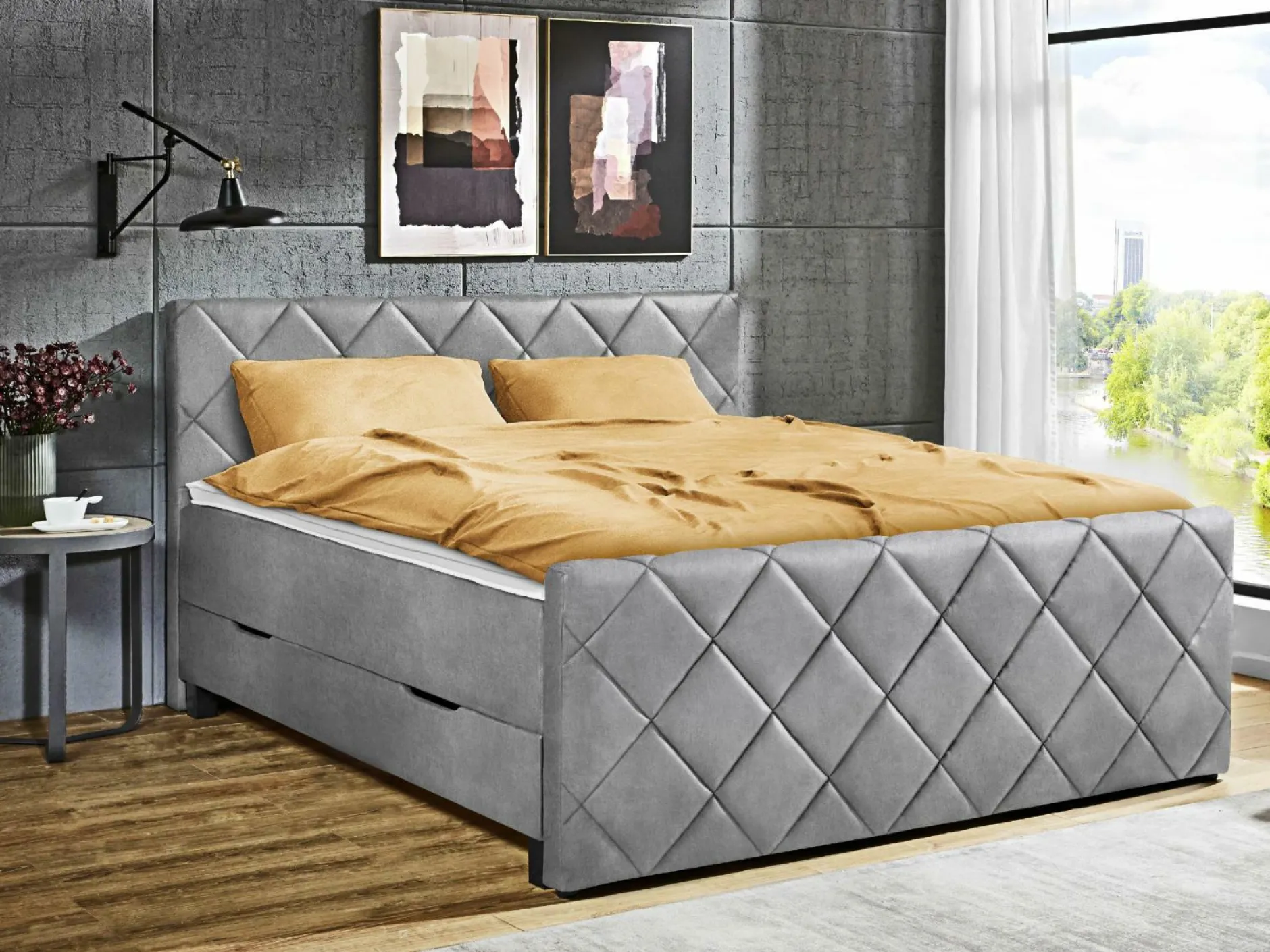 Hot Boxspringbett CHESTER Betten|Boxspringbetten