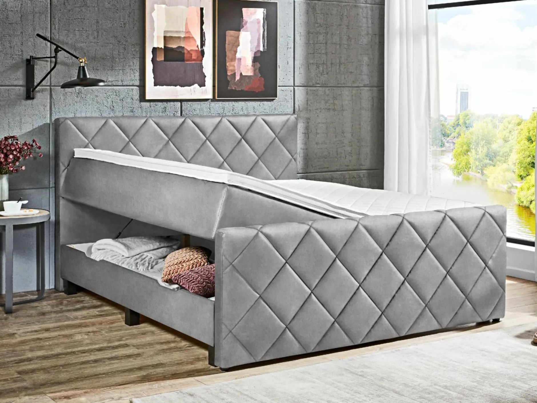 Hot Boxspringbett CHESTER Betten|Boxspringbetten